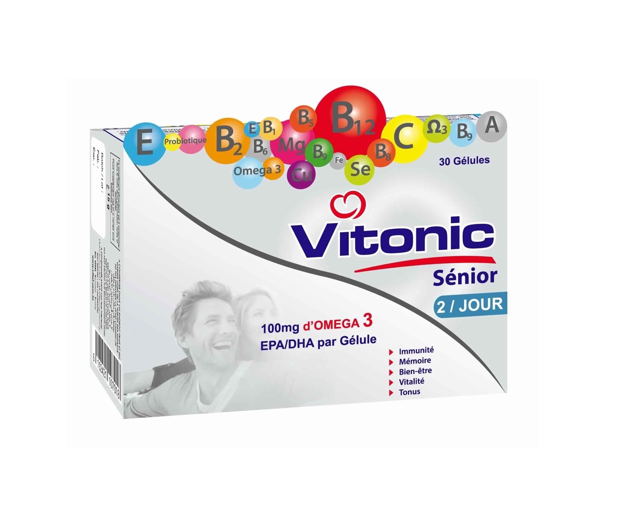 Vitonic senior 30 Gélules