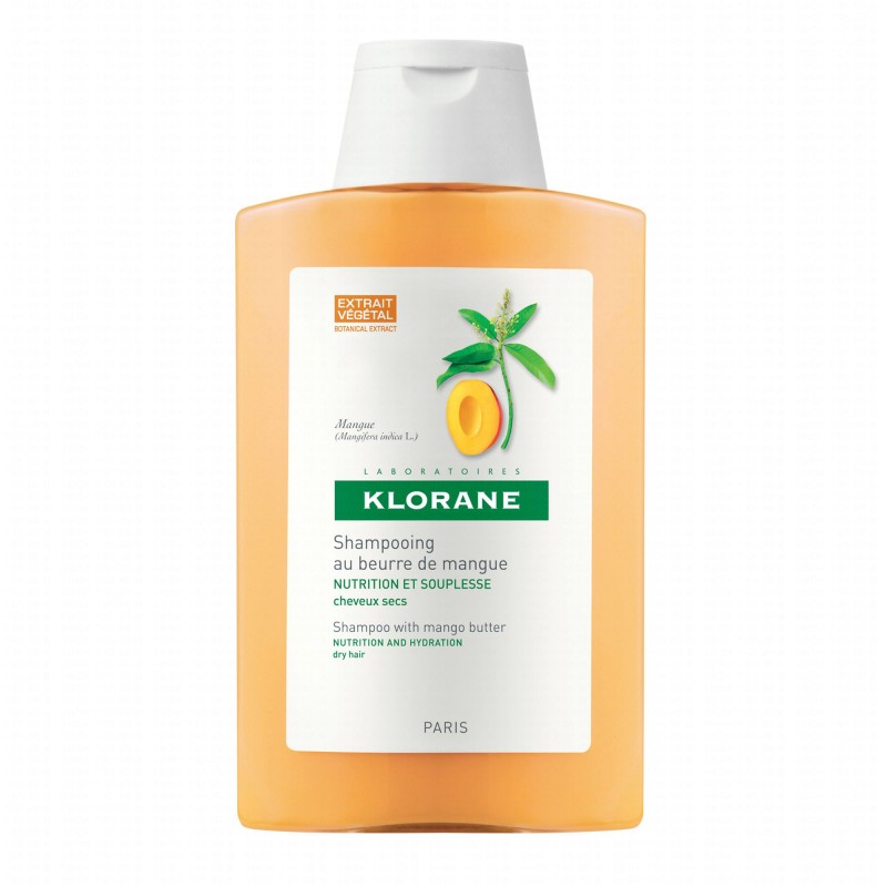 Klorane shampooing au beurre de mangue 200ml 100 ML