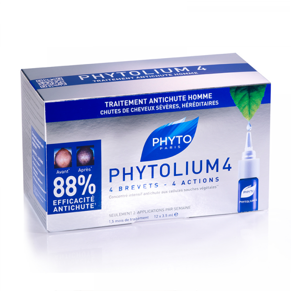 Phyto phytolium 4 concentré antichute 12 ampoules