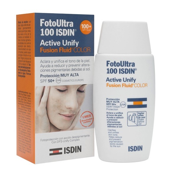 Isdin active unify color fusion fluid spf 50+ 50 ML