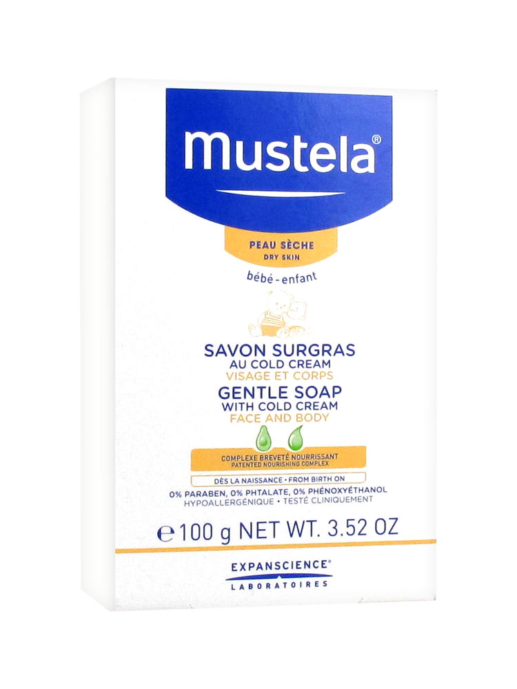 Mustela bebe savon surgras pain au cold-cream nutri-protecteur 150 gr