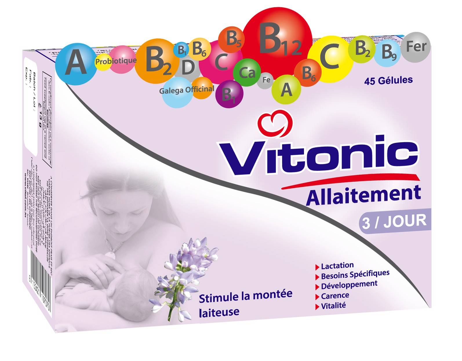 Vitonic allaitement 45 Gélules