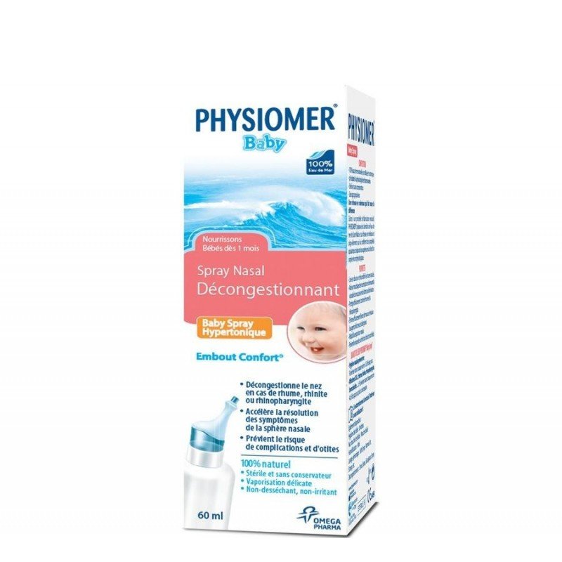 Physiomer hypert. baby spray 60 ML