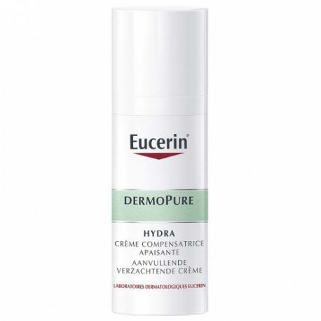 Eucerin dermopure hydra crème compensatrice apaisante 50 ML