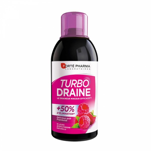 Forté-pharma turbodraine goût framboise 500 ML