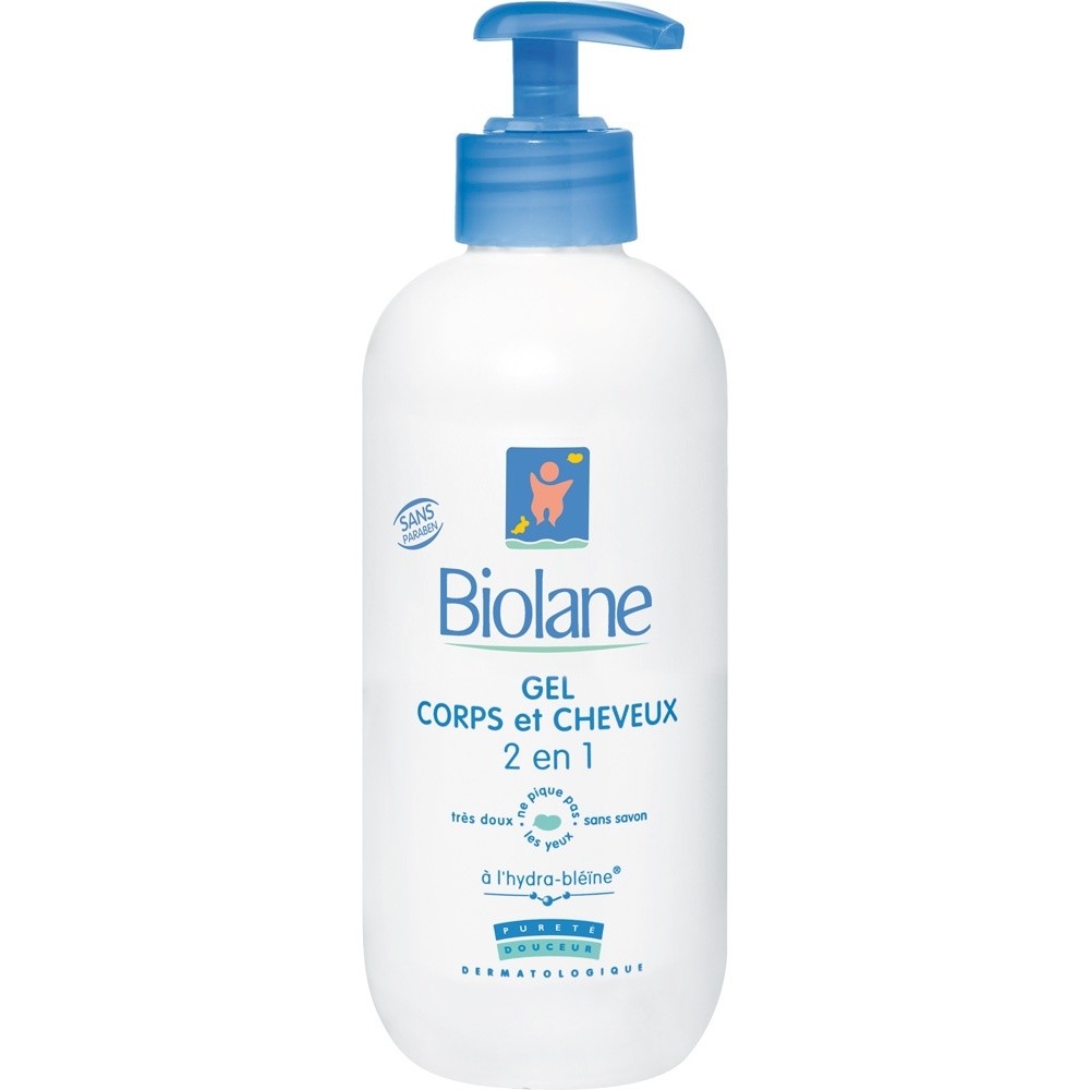 Biolane gel corps et cheveux 2 en 1 350 ML