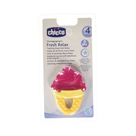 Chicco anneau de dentition réfrigérant 4 mois +