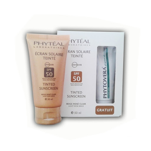 Phyteal écran teinte beige rose clair spf 50 50 ML