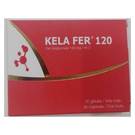 Kela fer 120 mg 30 Capsules