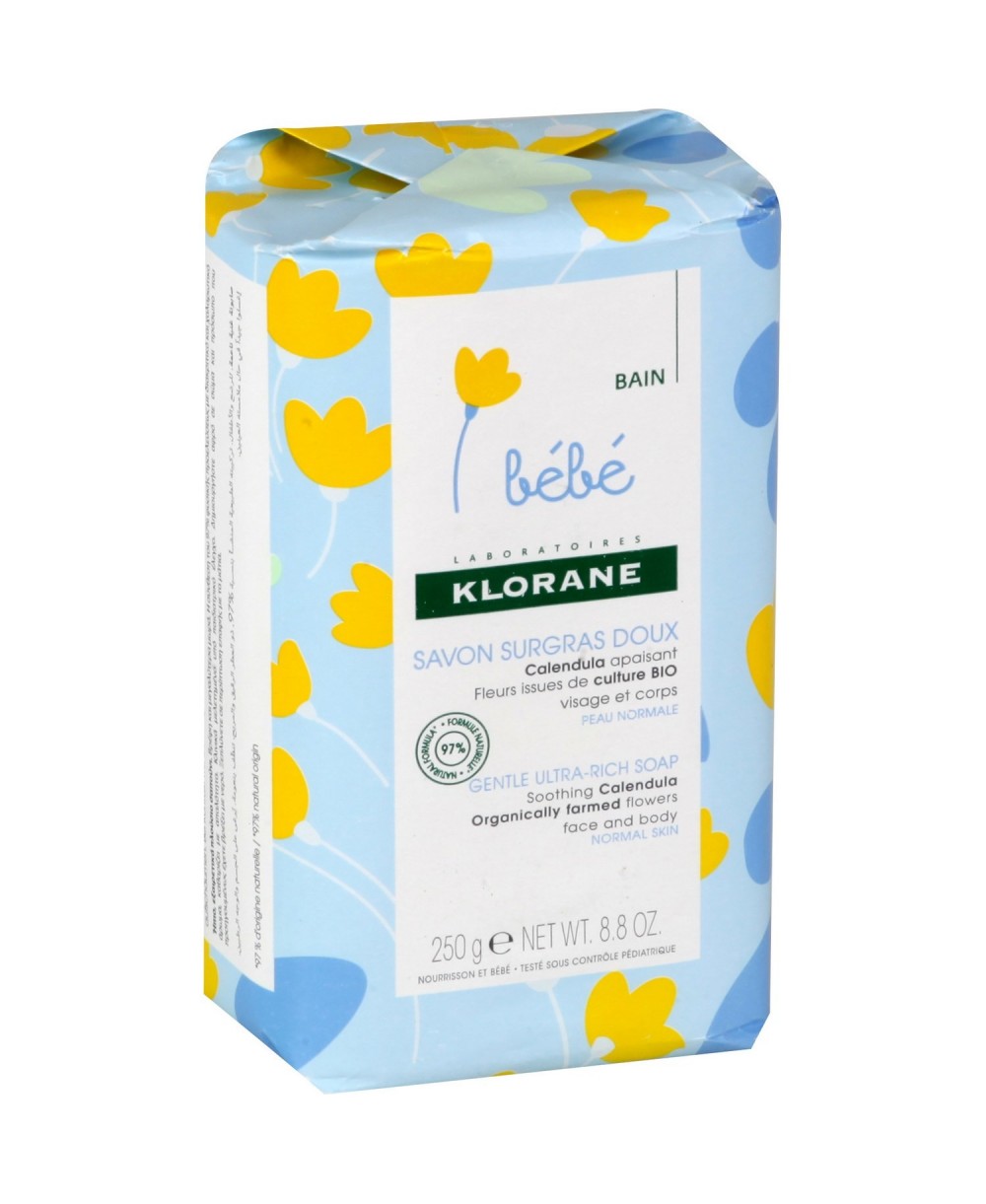 Klorane bébé savon surgras 250 gr