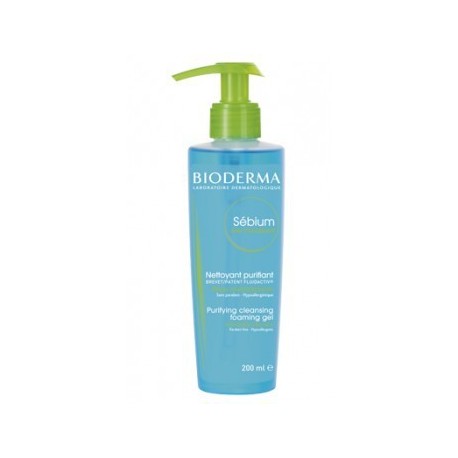 Bioderma sébium gel moussant purifiant 200 ML