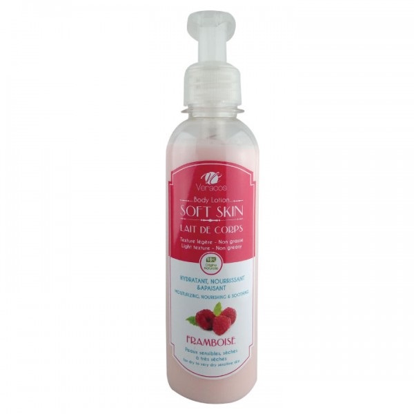 Veracos lait de corps parfumé framboise 250 ML