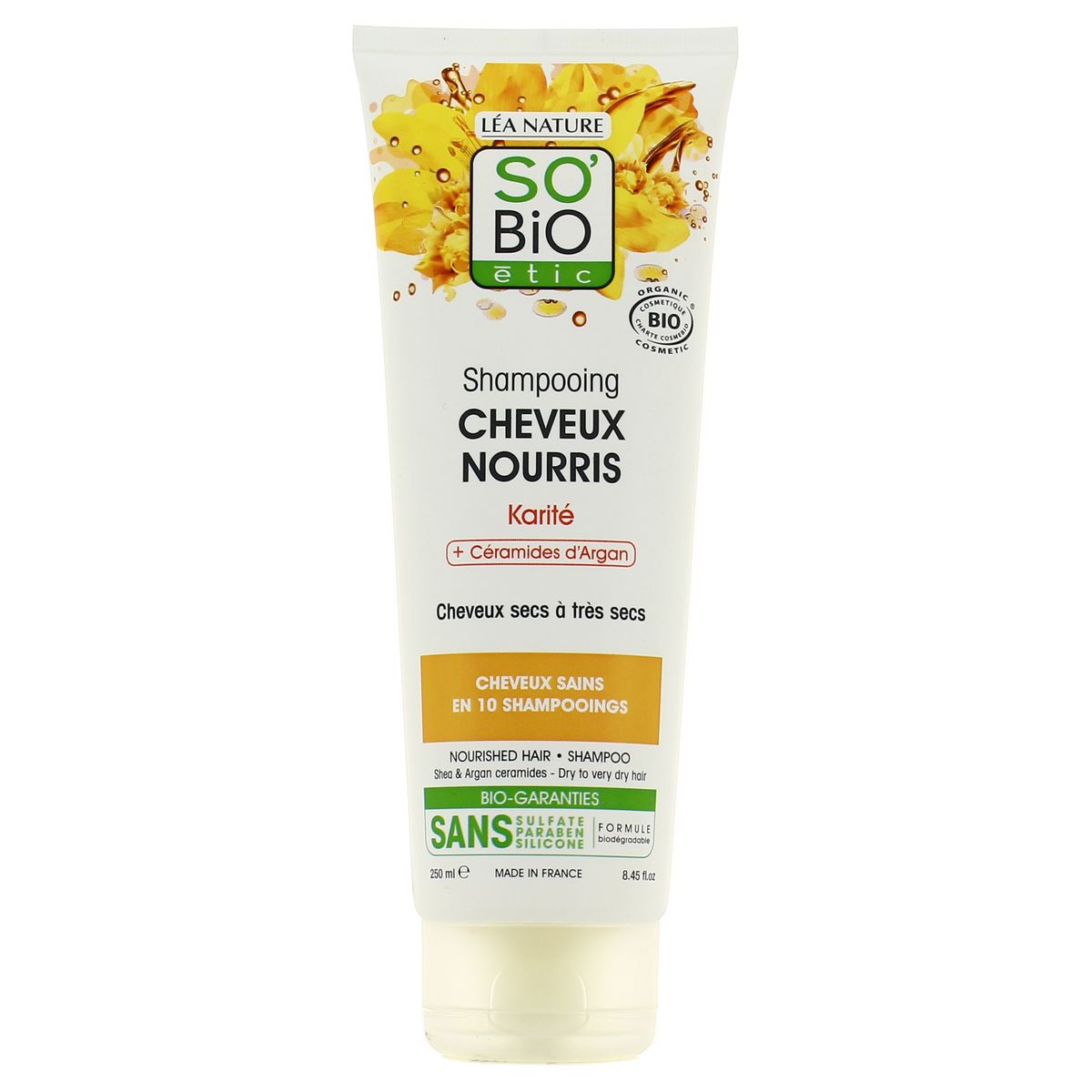 So bio shampooing cheveux nourris karité - cheveux secs à très secs 250 ML