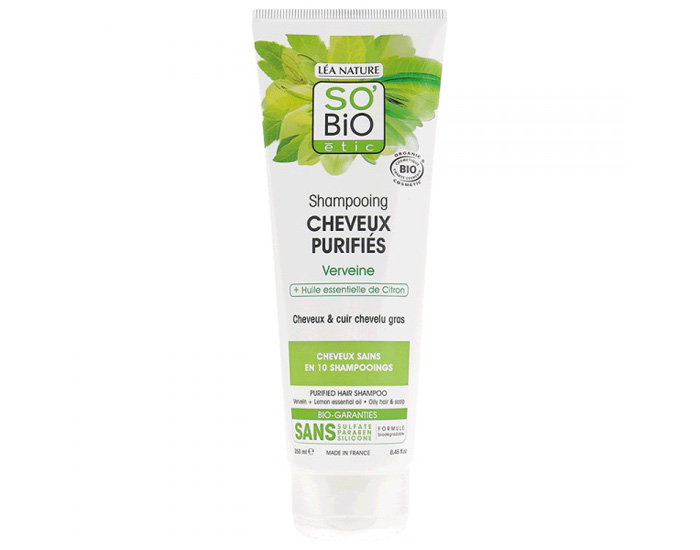 So bio shampooing cheveux purifiés verveine 250 ML