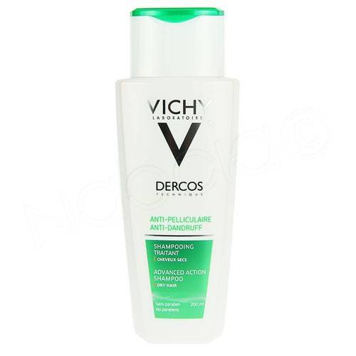Vichy dercos shampooing anti-pelliculaire traitant cheveux secs 200 ML
