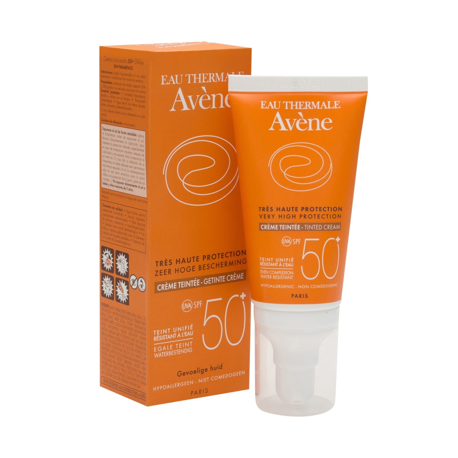 Avène emulsion teinté claire très haute protection spf 50+ 50 ML