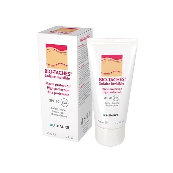 Bio-taches solaire ecran invisible spf50 50 ML