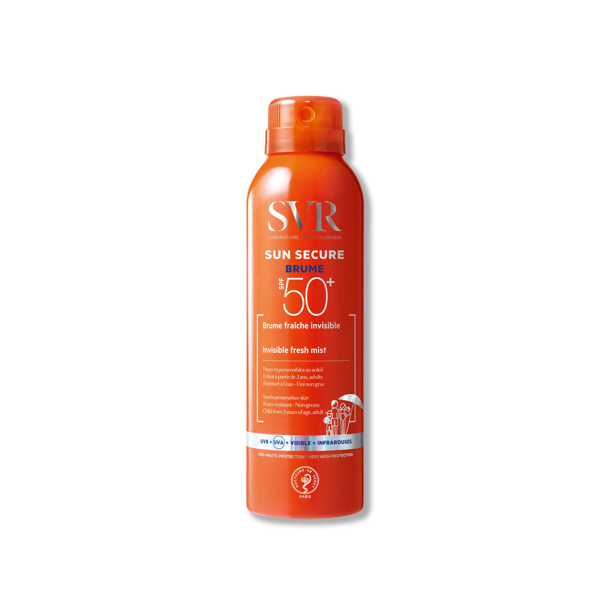 Svr sun secure brume spf50+ 200 ML