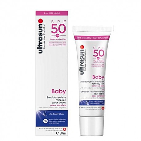 Ultrasun baby mineral spf50+ 50 ML