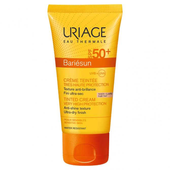 Uriage bariésun crème teintée claire spf50+ 50 ML