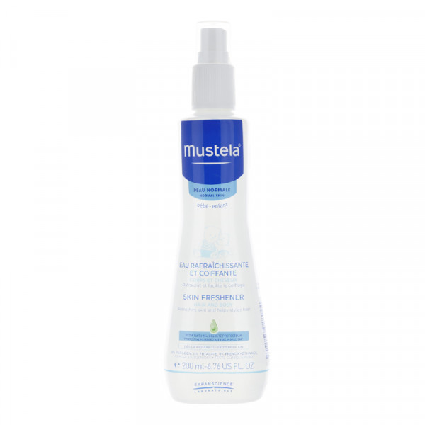 Mustela bébé eau rafraîchissante et coiffante flacon spray 200 ML