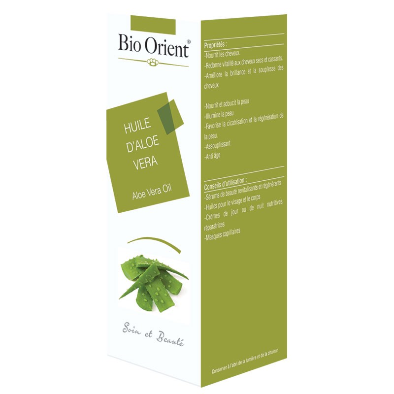 Bio orient huile d'aloe vera 90 ML