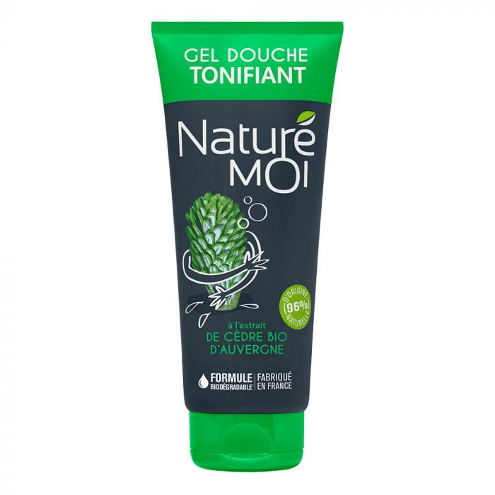 Nature moi gel douche tonifiant - au cèdre bio d'auvergne 200 ML