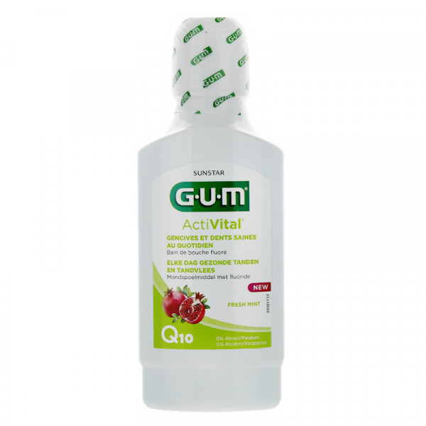 Gum activital bain de bouche 300 ML