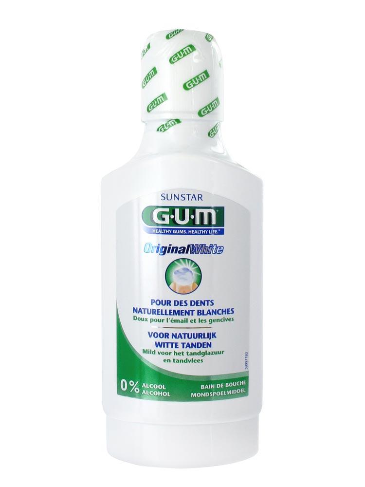 Gum original white bain de bouche 300 ML