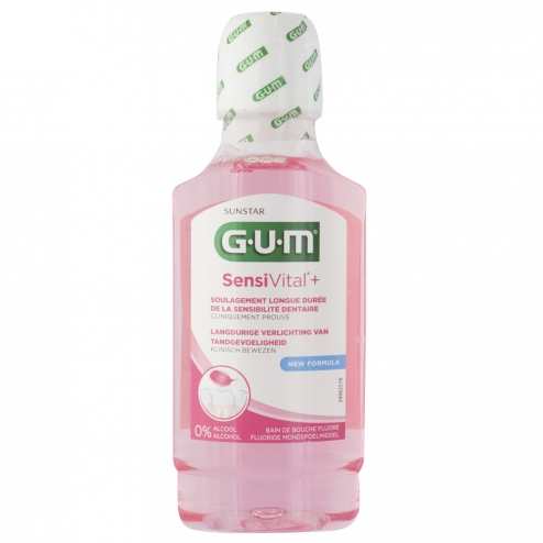 Gum sensivital + bain de bouche 300 ML