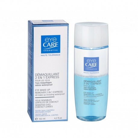 Eye care démaquillant 2 en 1 express 150 ML