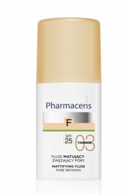 Pharmaceris fluide matifiant  spf25 Tanné 03, 30 ML