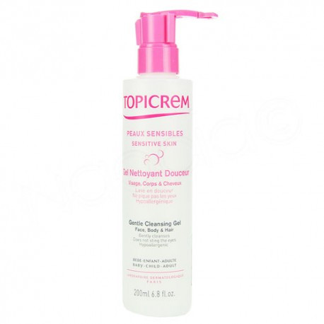 Topicrem gel nettoyant douceur corps & cheveux 200 ML