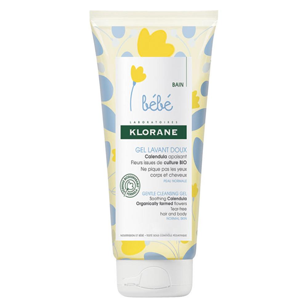 Klorane bébé gel douceur moussant corps et cheveux 200 ML