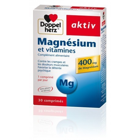 Aktiv magnesium et vitamines 30 Comprimés