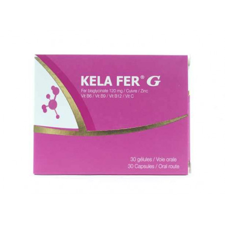 Kela fer g 30 Gélules