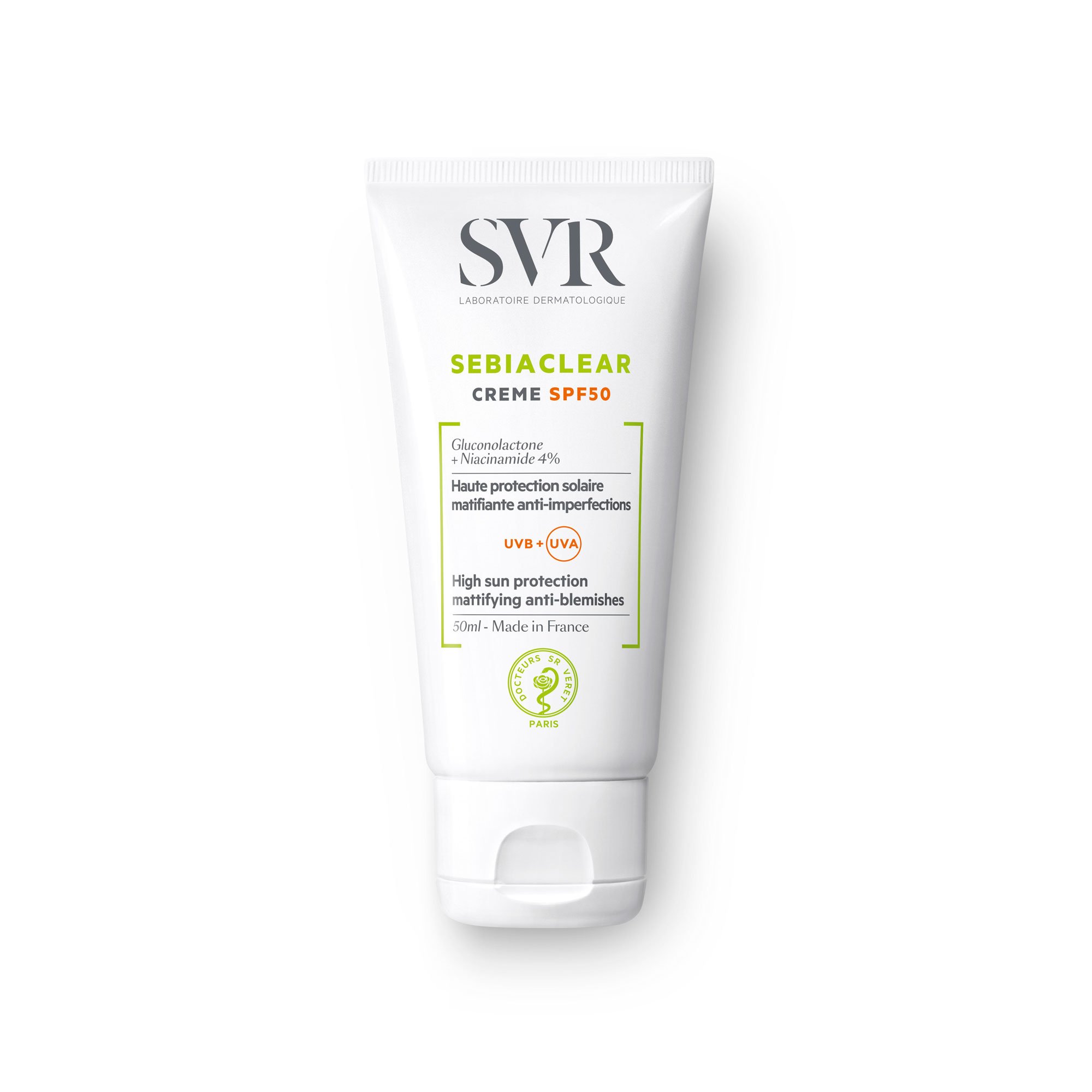 Svr sebiaclear crème spf 50 50 ML