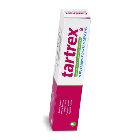 Tartrex dentifrice soin complet aux fluor et sels minéraux 80 ML