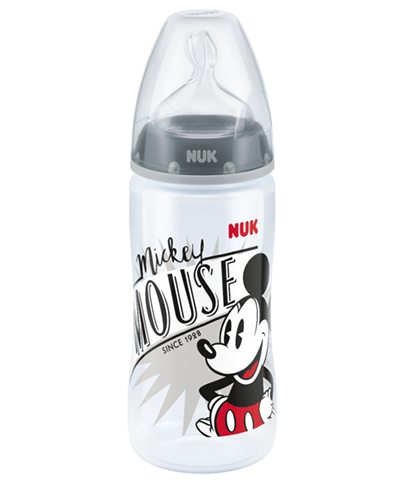 Nuk biberon d'apprentissage mickey 0-18 300 ML