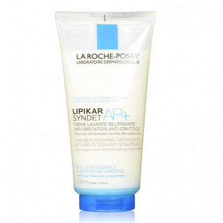 La roche posay lipikar syndet ap+ creme lavante  anti-irritations 200 ML