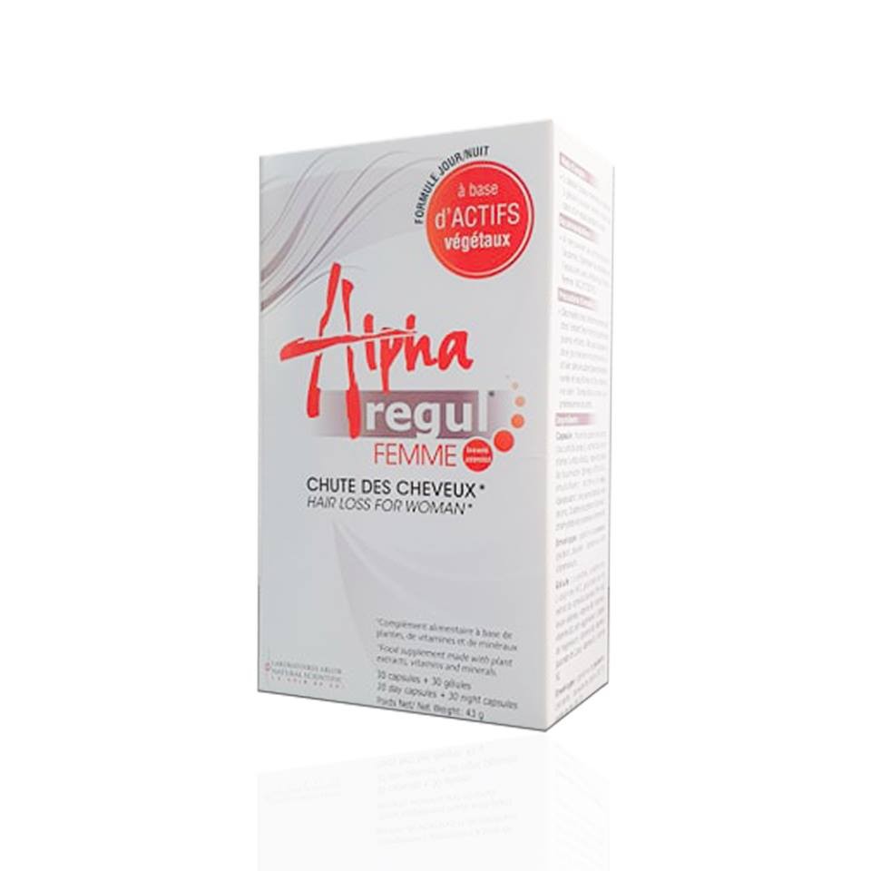 Alpharegul anti chute capsules femme 30+30 Capsules