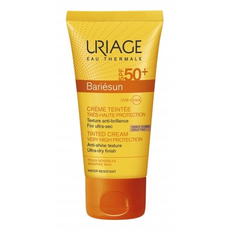 Bariesun spf 50+ crème teintée dorée 50 ML