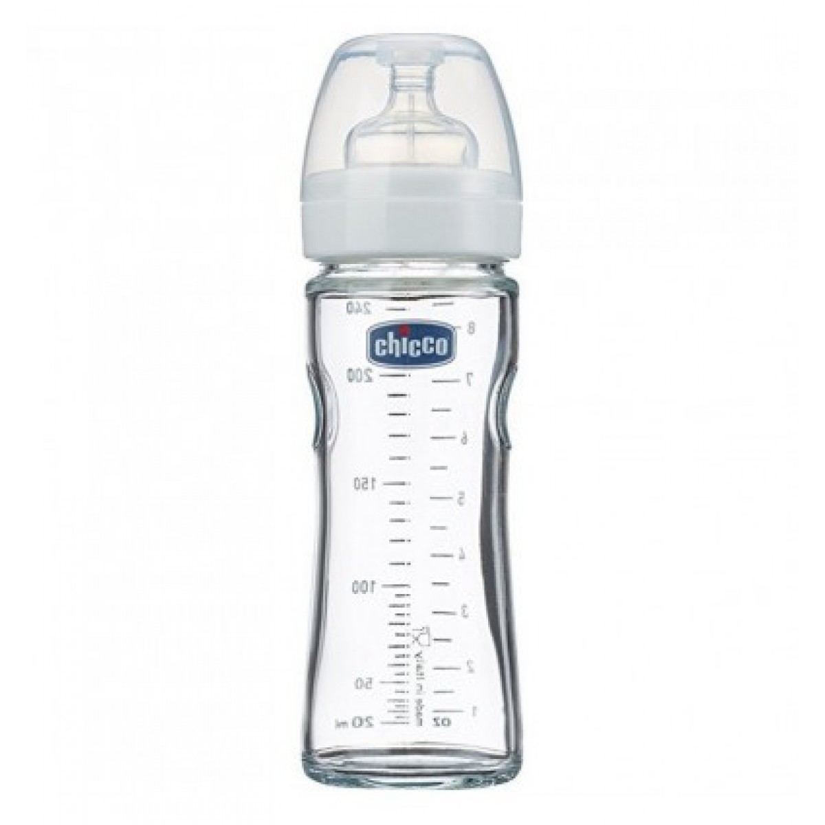 Chicco biberon en verre 240 ML