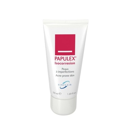 Papulex isocorrexion  crème anti-acnéïque peaux jeunes à problème 50 ML