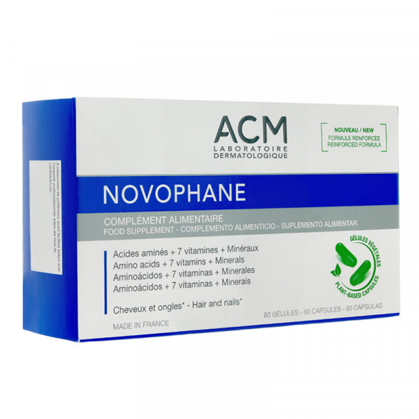 Acm novophane, ongles et cheveux 90 Gélules