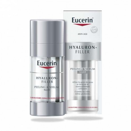 Eucerin hyaluron-filler peeling & serum nuit 30 ML