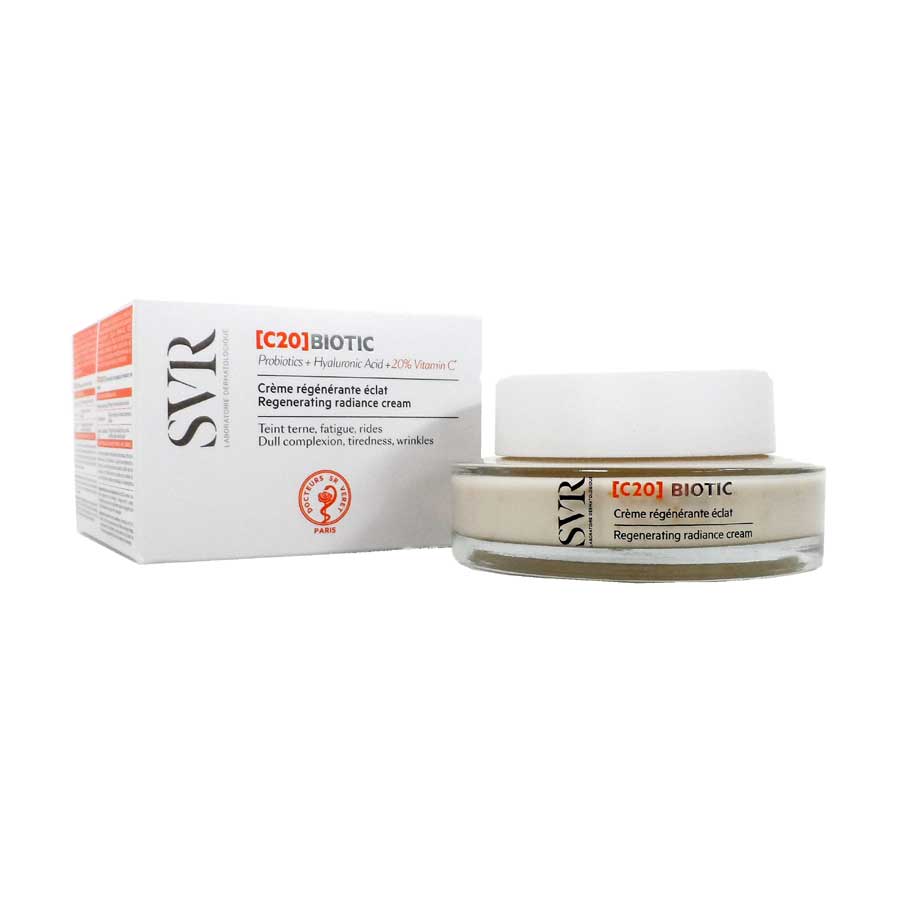 SVR BIOTIC C20 CREME REGENERANTE ÉCLAT 50 ML